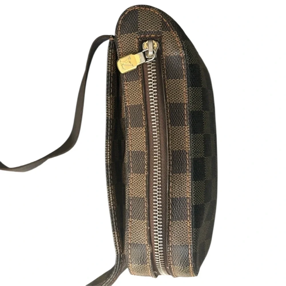Louis Vuitton Damier Ebene Crossbody body Bag Sling waist Bag